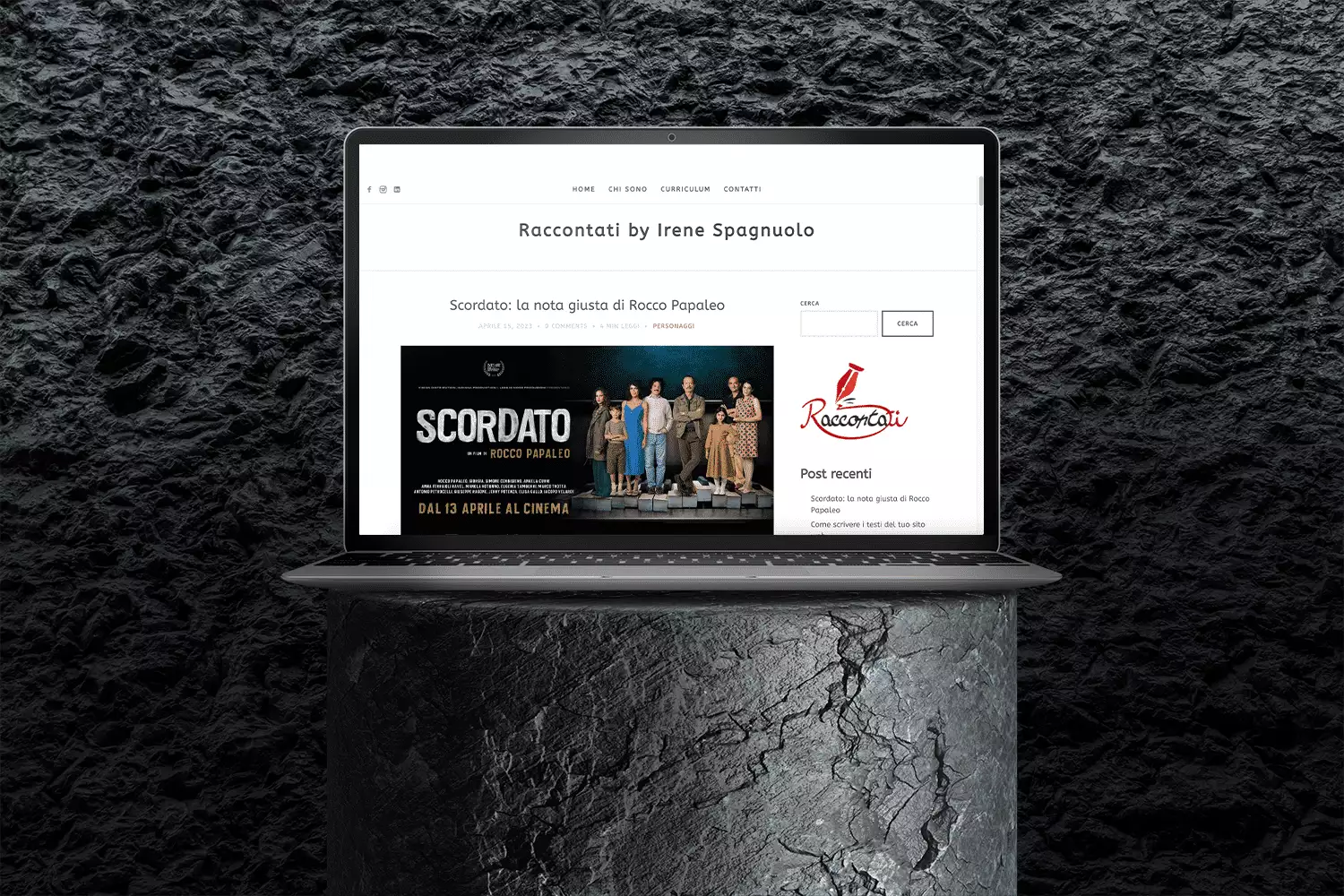 Sito web Irene Spagnuolo Ghostwriter